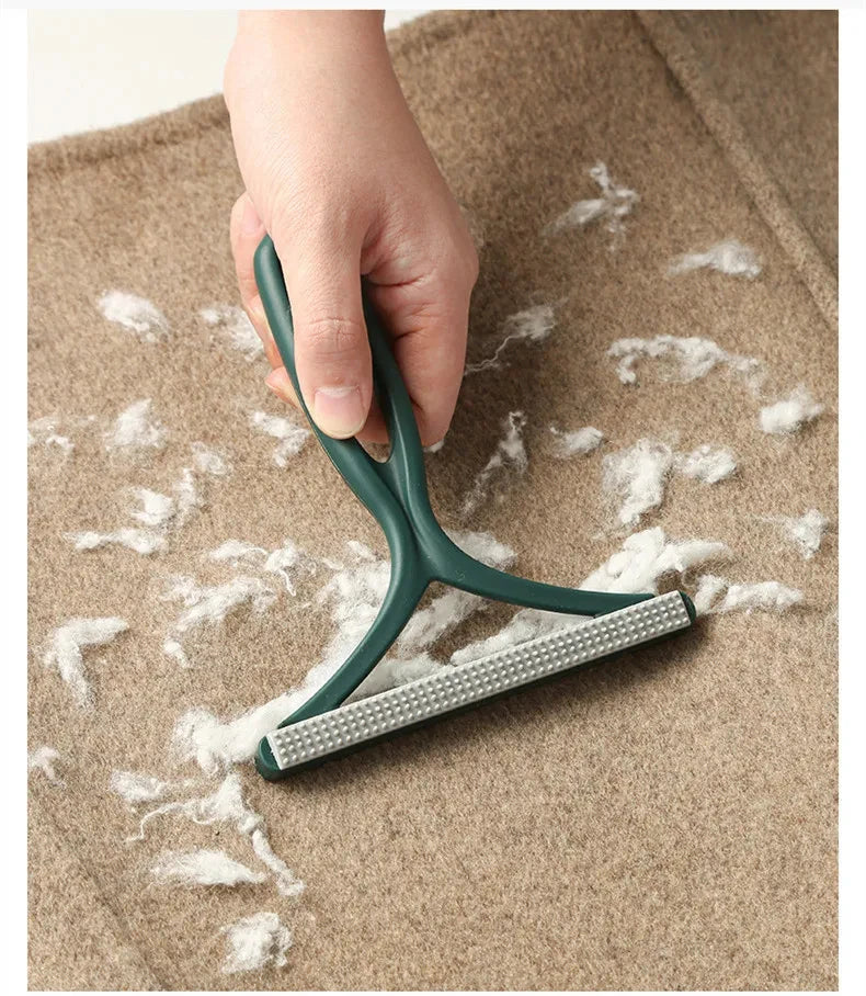 Double Sided Pet Hair Remover Lint Remover Clean Tool Shaver Sweater Cleaner Fabric Shaver Scraper For Clothes Carpet