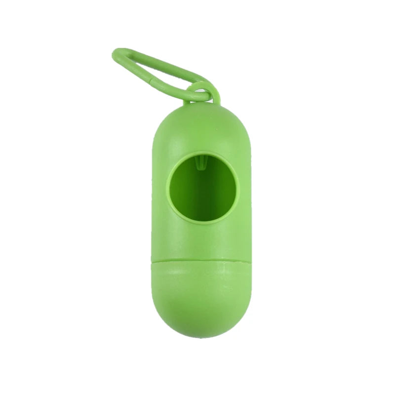Pet Waste Bag Dispenser for Dog Waste Bag Holder Plastic Garbage Bag Dispenser Carrier Case Bullet Pet Dog Waste Poop Bags