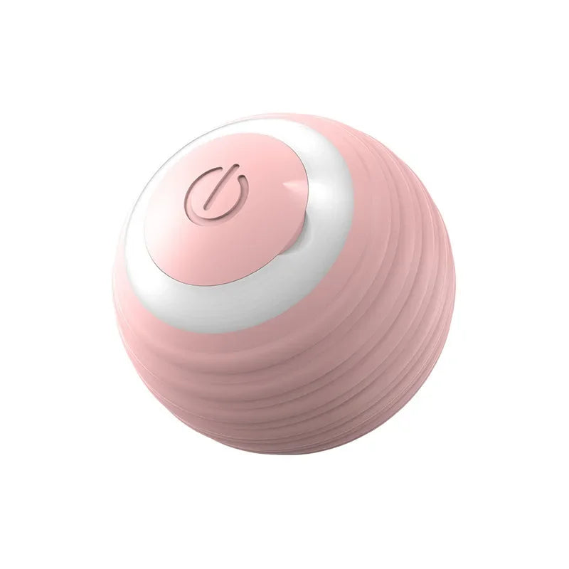 Rechargeable Smart Cat Rolling Ball Toy Interactive Self-Moving Motion Ball for Kitten Indoor Play Interactive Pet Supplies
