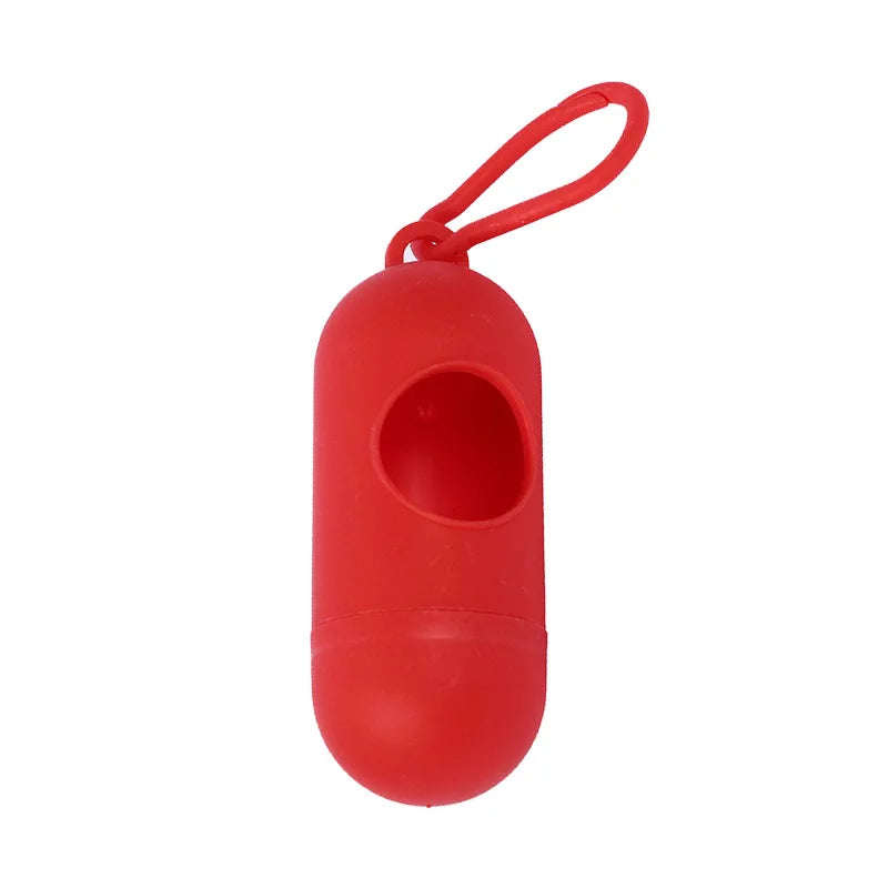 Pet Waste Bag Dispenser for Dog Waste Bag Holder Plastic Garbage Bag Dispenser Carrier Case Bullet Pet Dog Waste Poop Bags