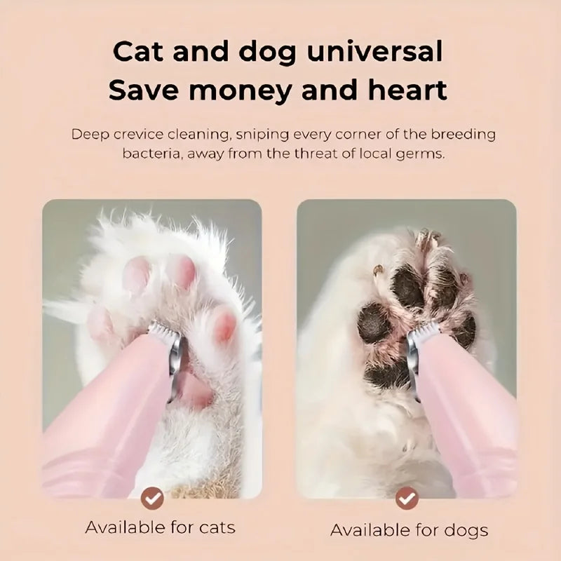 Electric Pet Hair Clipper for Cats And Dogs Short Hair Trimmer without Battery Eye Catching Dog Foot Shaver