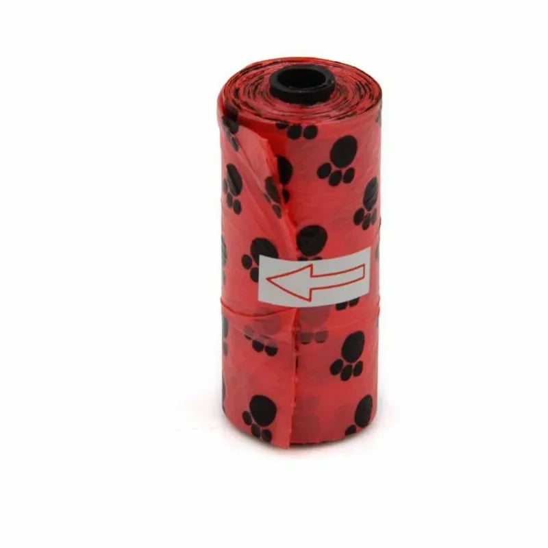 Roll Pet Waste Clean Poop Bags Pet Dog Waste Poop Bag with Printing Doggy
