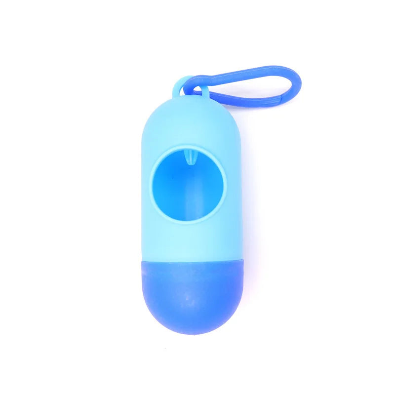 Pet Waste Bag Dispenser for Dog Waste Bag Holder Plastic Garbage Bag Dispenser Carrier Case Bullet Pet Dog Waste Poop Bags