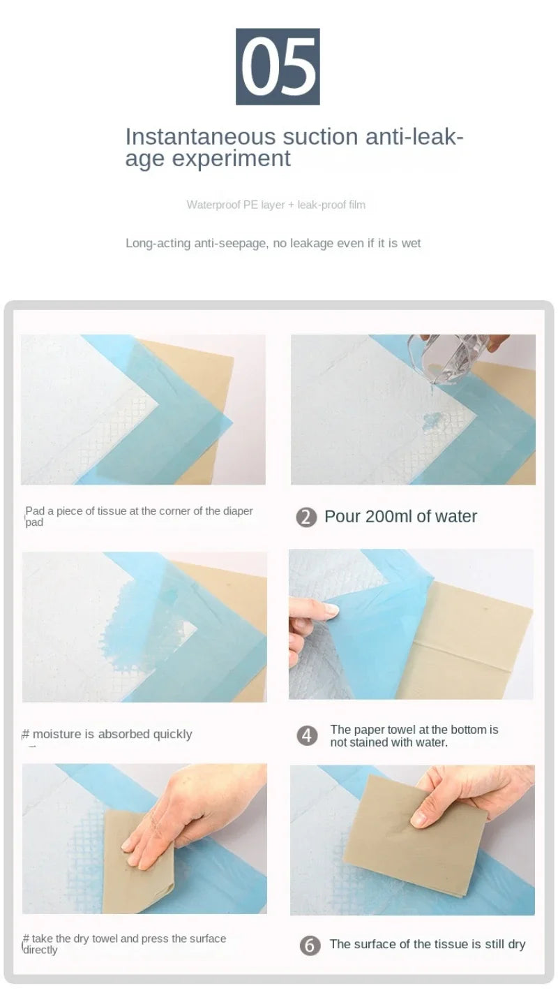 Absorbent Dogs Diapers Disposable Puppy Training Pee Pads Quick Dry Surface Mat Clean Cushion Dog Supplies
