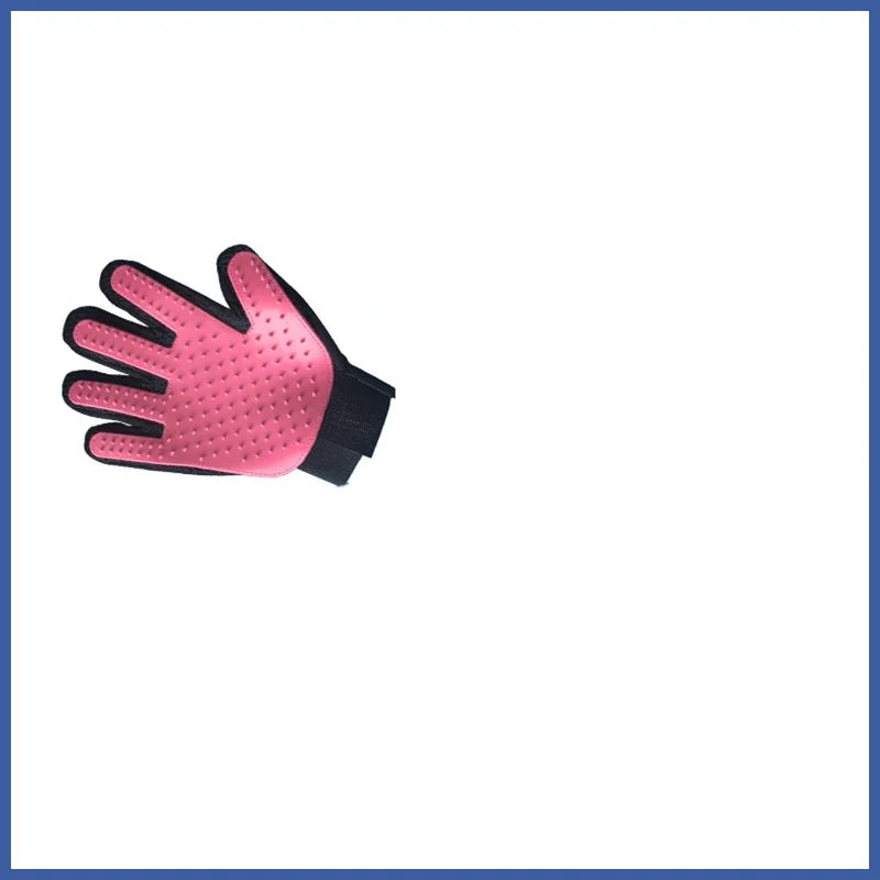 Silicone Pet Bath Brush Glove Cat Comb Massage Grooming Tool for Dogs And Cats Essential Supplies