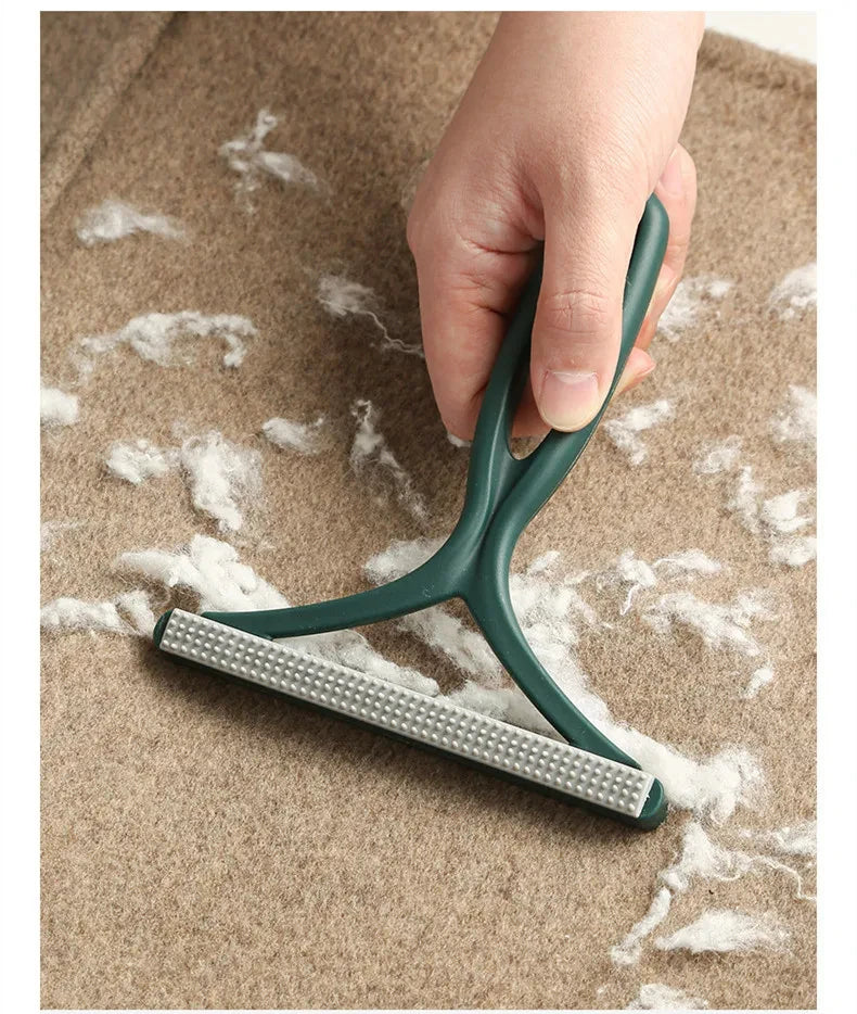 Double Sided Pet Hair Remover Lint Remover Clean Tool Shaver Sweater Cleaner Fabric Shaver Scraper For Clothes Carpet