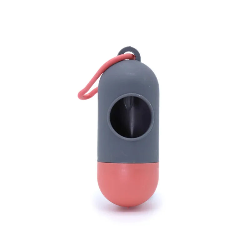 Pet Waste Bag Dispenser for Dog Waste Bag Holder Plastic Garbage Bag Dispenser Carrier Case Bullet Pet Dog Waste Poop Bags