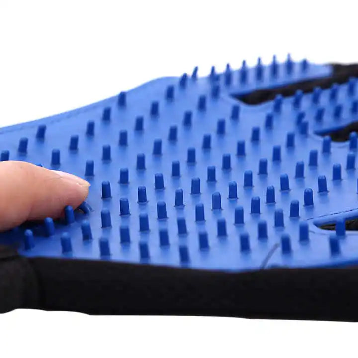 Silicone Pet Bath Brush Glove Cat Comb Massage Grooming Tool for Dogs And Cats Essential Supplies