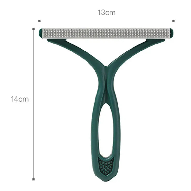 Double Sided Pet Hair Remover Lint Remover Clean Tool Shaver Sweater Cleaner Fabric Shaver Scraper For Clothes Carpet