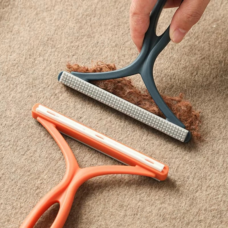 Double Sided Pet Hair Remover Lint Remover Clean Tool Shaver Sweater Cleaner Fabric Shaver Scraper For Clothes Carpet
