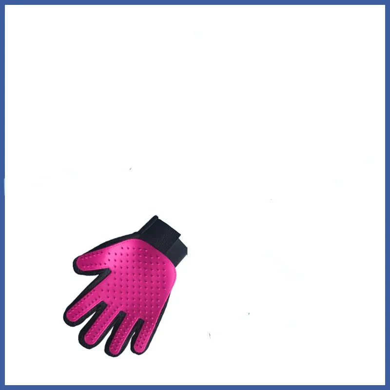Silicone Pet Bath Brush Glove Cat Comb Massage Grooming Tool for Dogs And Cats Essential Supplies