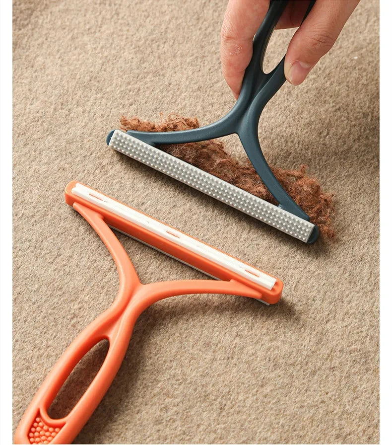 Double Sided Pet Hair Remover Lint Remover Clean Tool Shaver Sweater Cleaner Fabric Shaver Scraper For Clothes Carpet