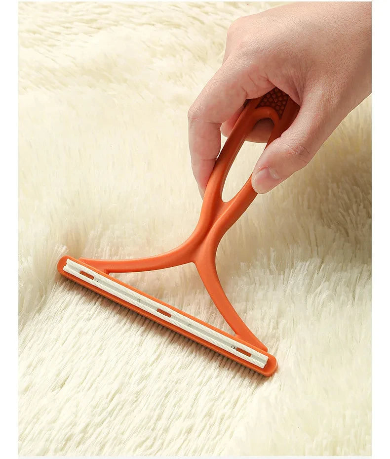 Double Sided Pet Hair Remover Lint Remover Clean Tool Shaver Sweater Cleaner Fabric Shaver Scraper For Clothes Carpet