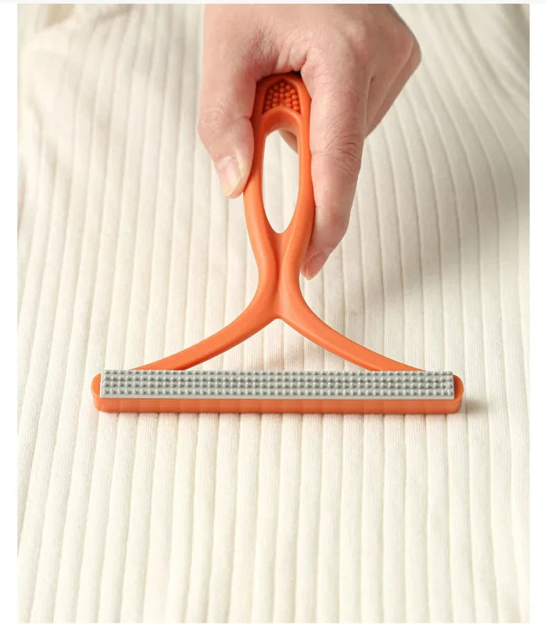 Double Sided Pet Hair Remover Lint Remover Clean Tool Shaver Sweater Cleaner Fabric Shaver Scraper For Clothes Carpet
