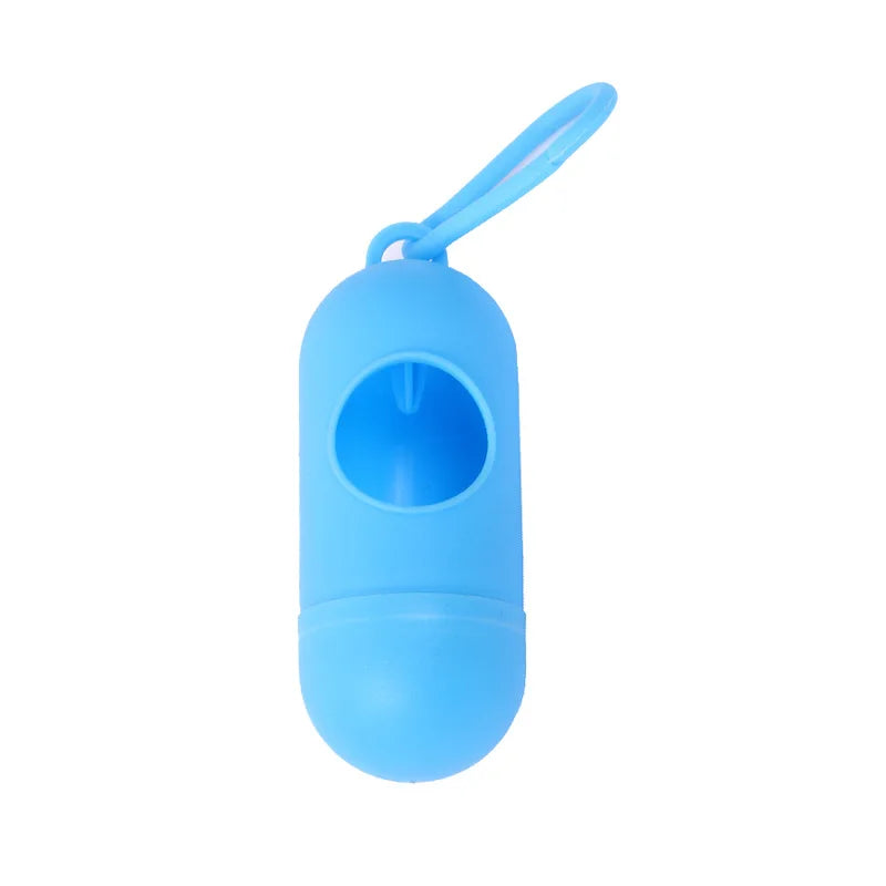 Pet Waste Bag Dispenser for Dog Waste Bag Holder Plastic Garbage Bag Dispenser Carrier Case Bullet Pet Dog Waste Poop Bags