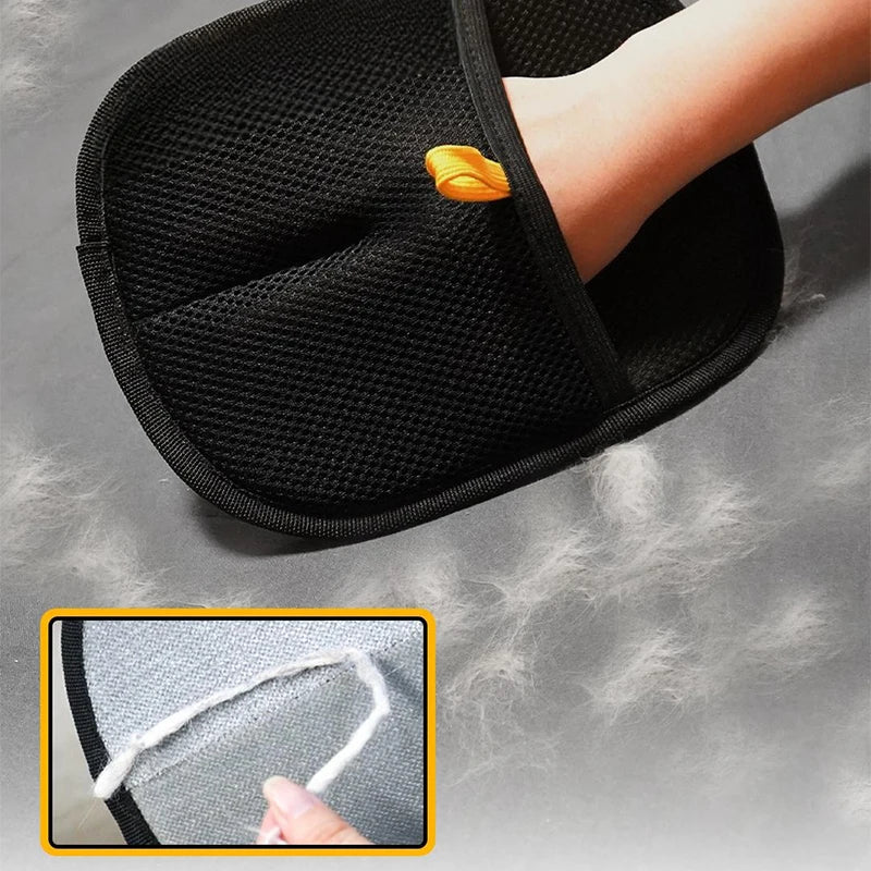 Premium Pet Grooming Gloves for Dogs & Cats Reusable Washable Gentle Deshedding Mitt for Pet Care