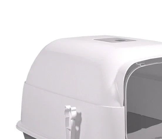 Large Capacity Cat Litter Box Fully Enclosed Sandbox Pet Anti Splash Toilet Spillproof Deodorant Cat Toilet Removable Cat Bedpan