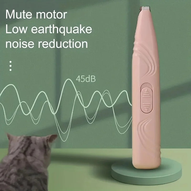 Electric Pet Hair Clipper for Cats And Dogs Short Hair Trimmer without Battery Eye Catching Dog Foot Shaver