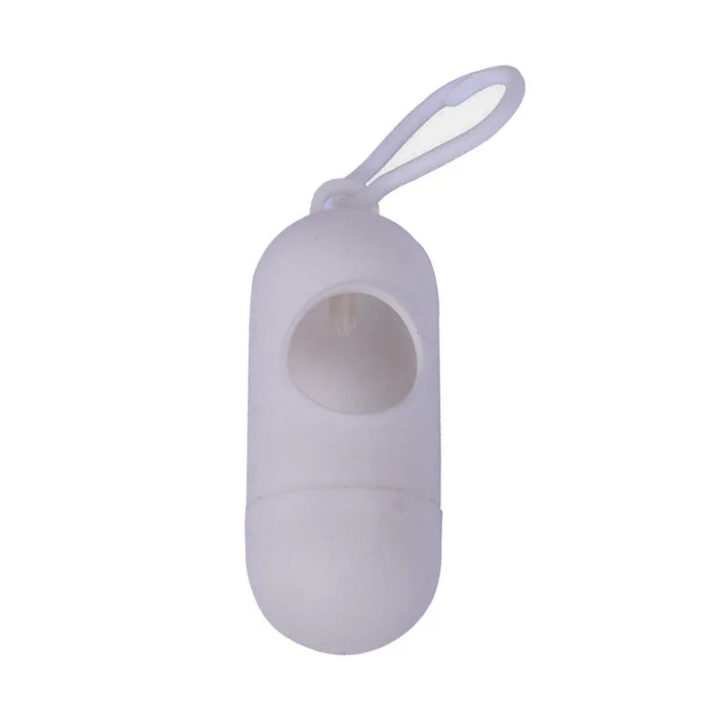 Pet Waste Bag Dispenser for Dog Waste Bag Holder Plastic Garbage Bag Dispenser Carrier Case Bullet Pet Dog Waste Poop Bags