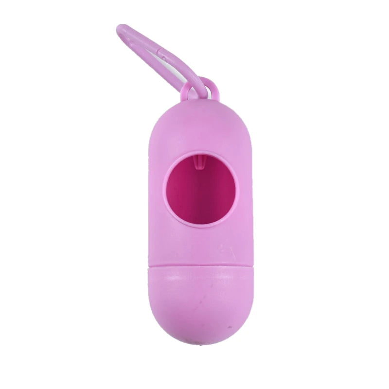 Pet Waste Bag Dispenser for Dog Waste Bag Holder Plastic Garbage Bag Dispenser Carrier Case Bullet Pet Dog Waste Poop Bags