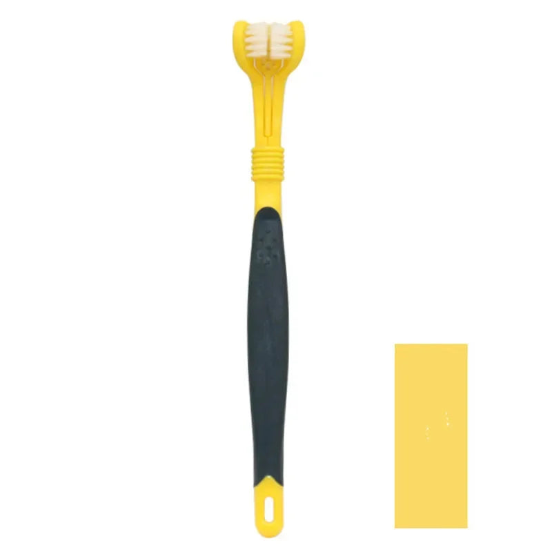 Toothbrush Dog Plastic Toothbrush Removing Bad Breath Tartar Cleaning Mouth Pet Dental Care Cat Cleaning Mouth
