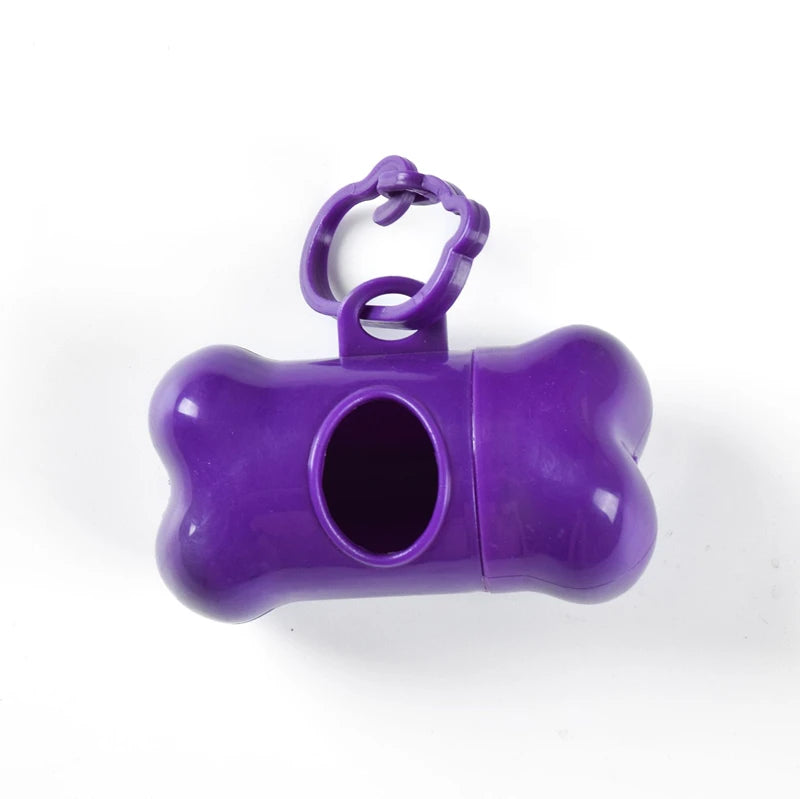 Pet Waste Bag Dispenser for Dog Waste Bag Holder Plastic Garbage Bag Dispenser Carrier Case Bullet Pet Dog Waste Poop Bags