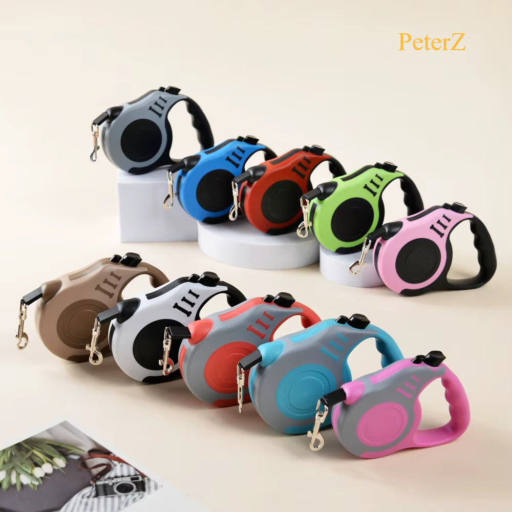 Dog Leash Lead For Small Medium Dogs Cats Automatic Retractable Strong Nylon Puppy Traction Rope Chihuahua Pet Supplies