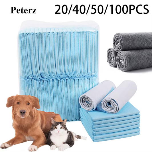 Super Absorbent Pet Diaper Dog Training Pee Pads Disposable Puppy Potty Pads Soakers For Cats Dog Diapers Cage Mat Pet Supplies