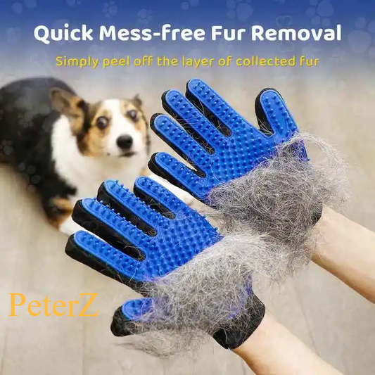 Silicone Pet Bath Brush Glove Cat Comb Massage Grooming Tool for Dogs And Cats Essential Supplies